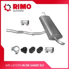 Silenziatore Nissan Qashqai 1.5 dCi 2008-2013 mi DPF con kit di montaggio scarico