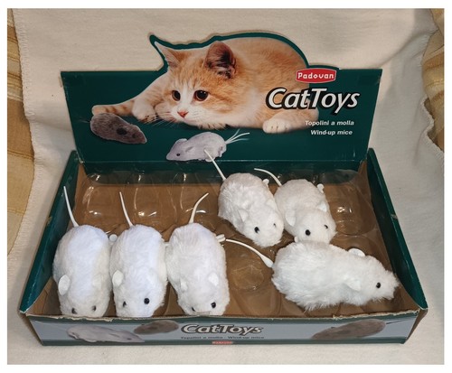 Topo bianco carica molla - bianco, a