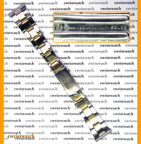 Rolex wab 9ct bracciale - wab, 9ct.
