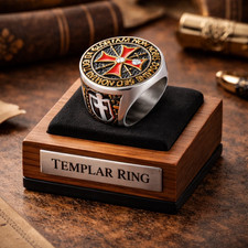 Anello cavalieri templari - anello,