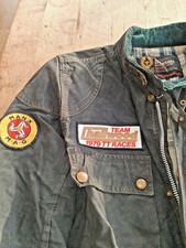 Rara giacca moto cera