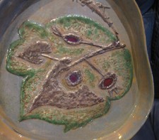 Pietro Melandri - Bassorilievo in ceramica Faenza Natura morta Minghetti Bologna