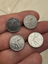 Monete 50 Lire Micro Mini Monete Italia Anni 1990 - 1992 - 1993 - 1994 Rare