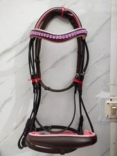 Briglia in pelle da dressage