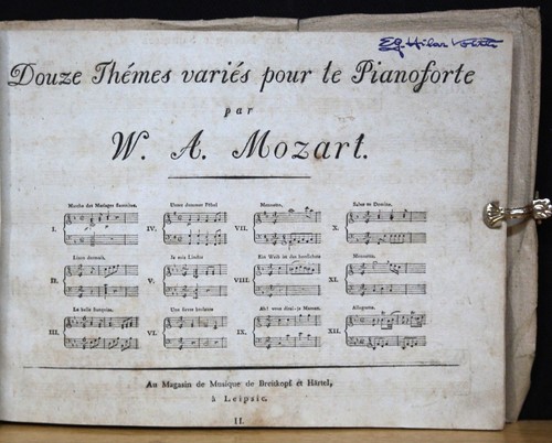 Mozart xii temi variés le - mozart,,