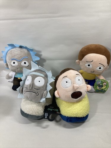 Pantofole peluche rick - rick, and