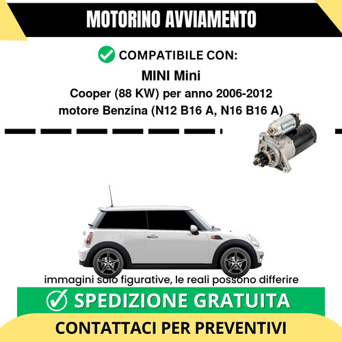 Motorino avviamento mini - motorino,