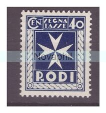 EGEO RODI  1934  -  SEGNATASSE   CENTESIMI 40   NUOVO ** MNH