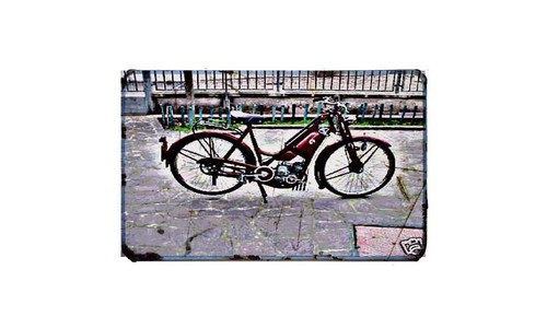 Breda motorbike photo retro - motorbike, a4