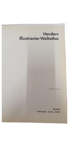 Herder weltatlas mappa libro - herder,
