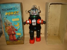 NOMURA ROBBY ROBOT JAPAN WORKING TOY ROBOT SPACE VINTAGE ROBBY ROBOT