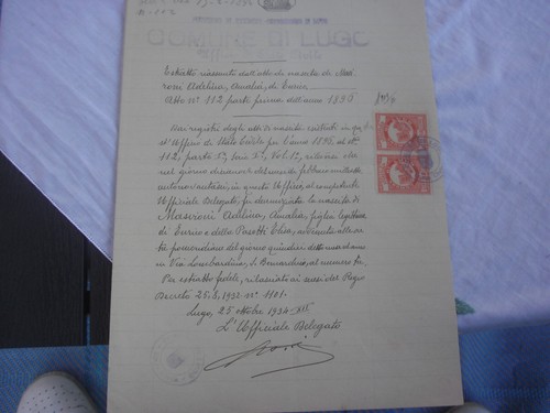 1934 lugo romagna marche - 1934-lugo, romagna-marche
