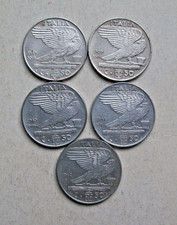 50 centesimi impero 1939XVII 1939 XVIII 1940 1941 1942  Vittorio Emanuele III