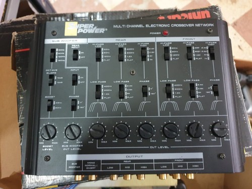 Crossover attivo multicanale - crossover,
