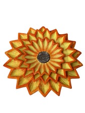 SET 3 PIATTI GIRASOLI IN