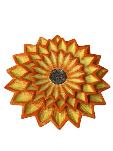 Set piatti girasoli in - girasoli,