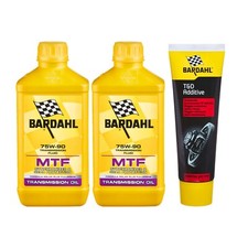 BARDAHL 2 LT Olio Trasmissioni Cambio Manuale MTF 75W90 GL-4 + Additivo T&D