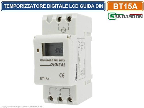Temporizzatore lcd digitale - lcd,