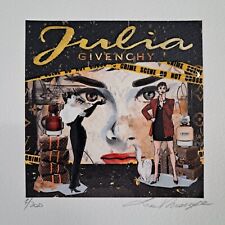 LA ROUGE - Givenchy 25X25 street art pop Julia Roberts Interdit profumo