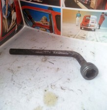 FIAT 500 F - L CHIAVE RUOTA DOTAZIONE TROUSSE USATA ED ORIGINALE MM.17 (223)