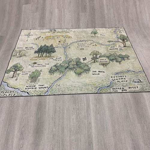 Winnie the pooh maps tappeto - winnie,