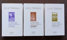 Il Signore Degli Anelli - J.R.R. Tolkien - Trilogia Libri Oro Bompiani 