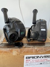 2 Telecamere VHS-C Brionvega-Philips