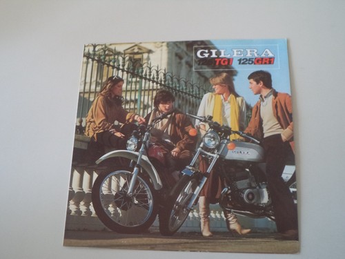 Depliant brochure moto gilera - brochure,