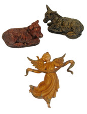 Set 3 Statuine Presepe Natale
