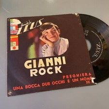 7" ITALY 1964 Massimo Ranieri Gianni Rock – Lassù Qualcuno Mi Ama