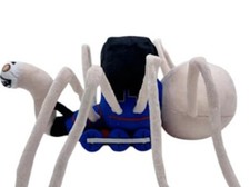 Peluche pupazzo treno ragno