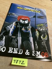 Sherco Moto 50 2008 Sm Cup Enduro Prospetto Catalogo Pubblicità