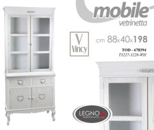 MOBILE CREDENZA VETRINA CUORE