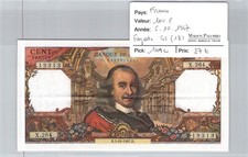 Banconota Francia - 100 Franchi 5/10/1967 - N°19313 - Fayette 65 (18)