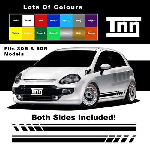 Per fiat punto adesivi strisce - fiat,
