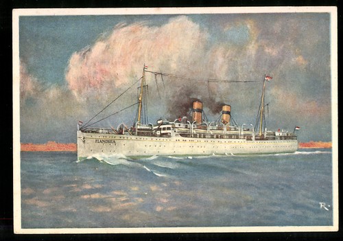 Cartolina nave passeggeri s - cartolina,