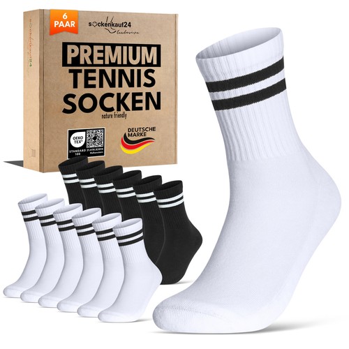 Calze tennis premium retrò - da,