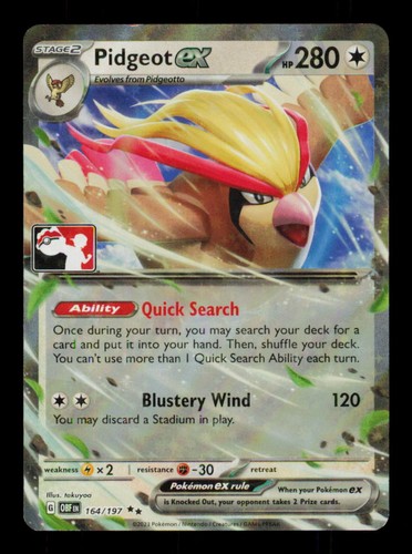 Pokemon card pidgeot - pokemon, ex
