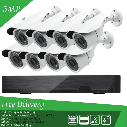 Sistema telecamere cctv 5mp - di,