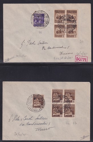 Rsi storia postale 1944 - storia, 1944/45