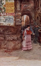 #NAPOLI: ANGOLO DI UNA VIA- dis. V. MIGLIARO