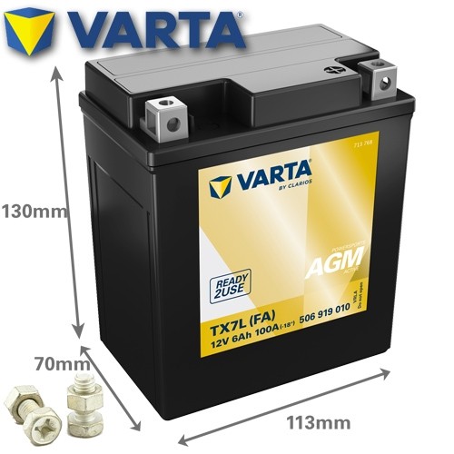 Batteria per piaggio liberty - batteria,