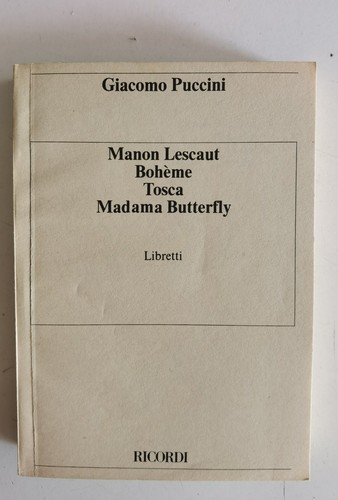 Giacopo puccini manon - -,
