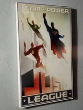 Quadro Tela Stampa vintage super eroi fumetto Justice League Marvel Top Art Shop