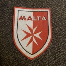 VTG Country Of MALTA Sew On