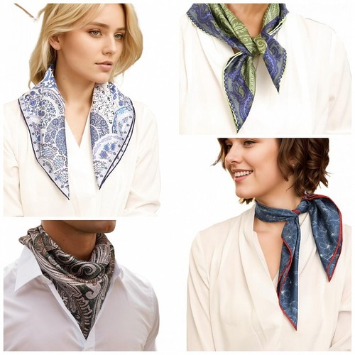 Foulard unisex arrotolato - , a