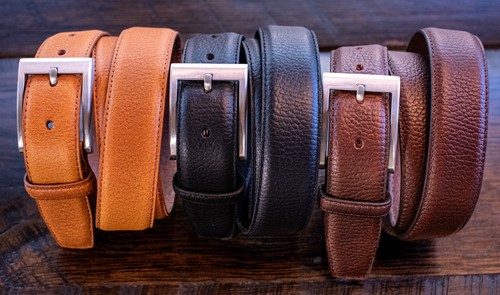 Cinture eleganti pelle di - pelle,