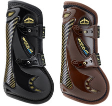 Stivali Veredus realizzati con KEVLAR® Gel Vento Show Jumping TENDINE Nero/Marrone S-L