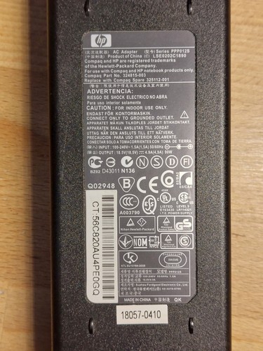 Alimentatore originale - alimentatore, hp