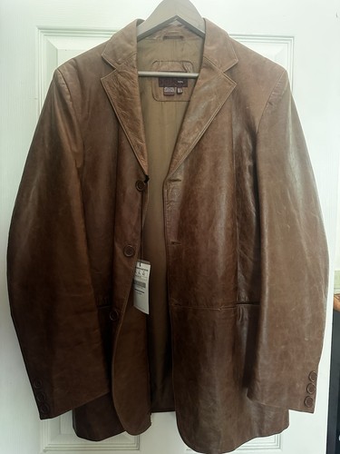 Giacca pelle zara uomo xl - zara,